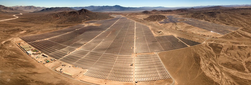 بزرگترین نیروگاه برق خورشیدی جهان